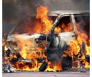 Причина возгорания автомобиля Митцубиси Ланцер