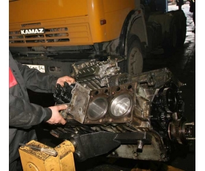 Замена поршневых колец двигателя КАМАЗ