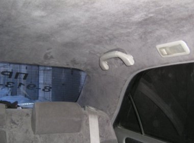 Перетяжка потолка автомобиля своими руками