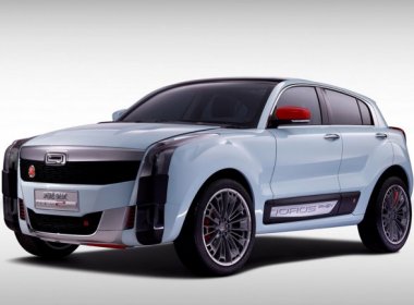 Необычный компакт кроссовер Qoros 2 SUV PHEV Concept