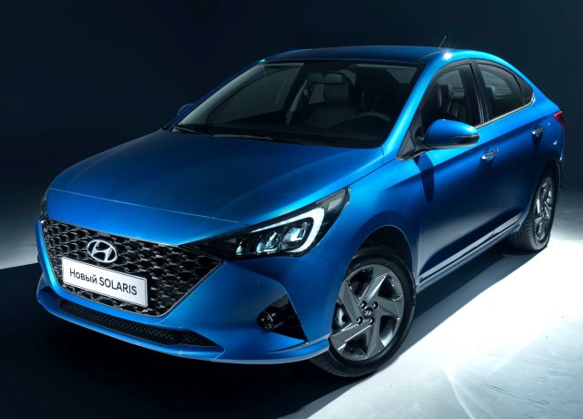 Обновленный дизайн нового Hyundai Solaris